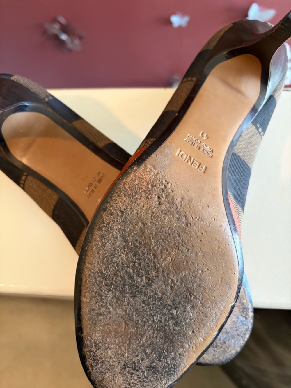 FENDI open toe Heels - Picture 5 of 5